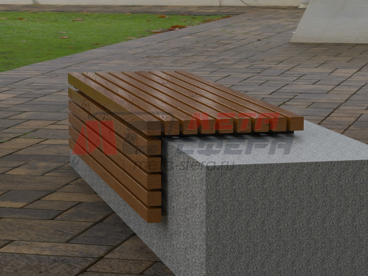 Настил на основание LITHOS WOOD