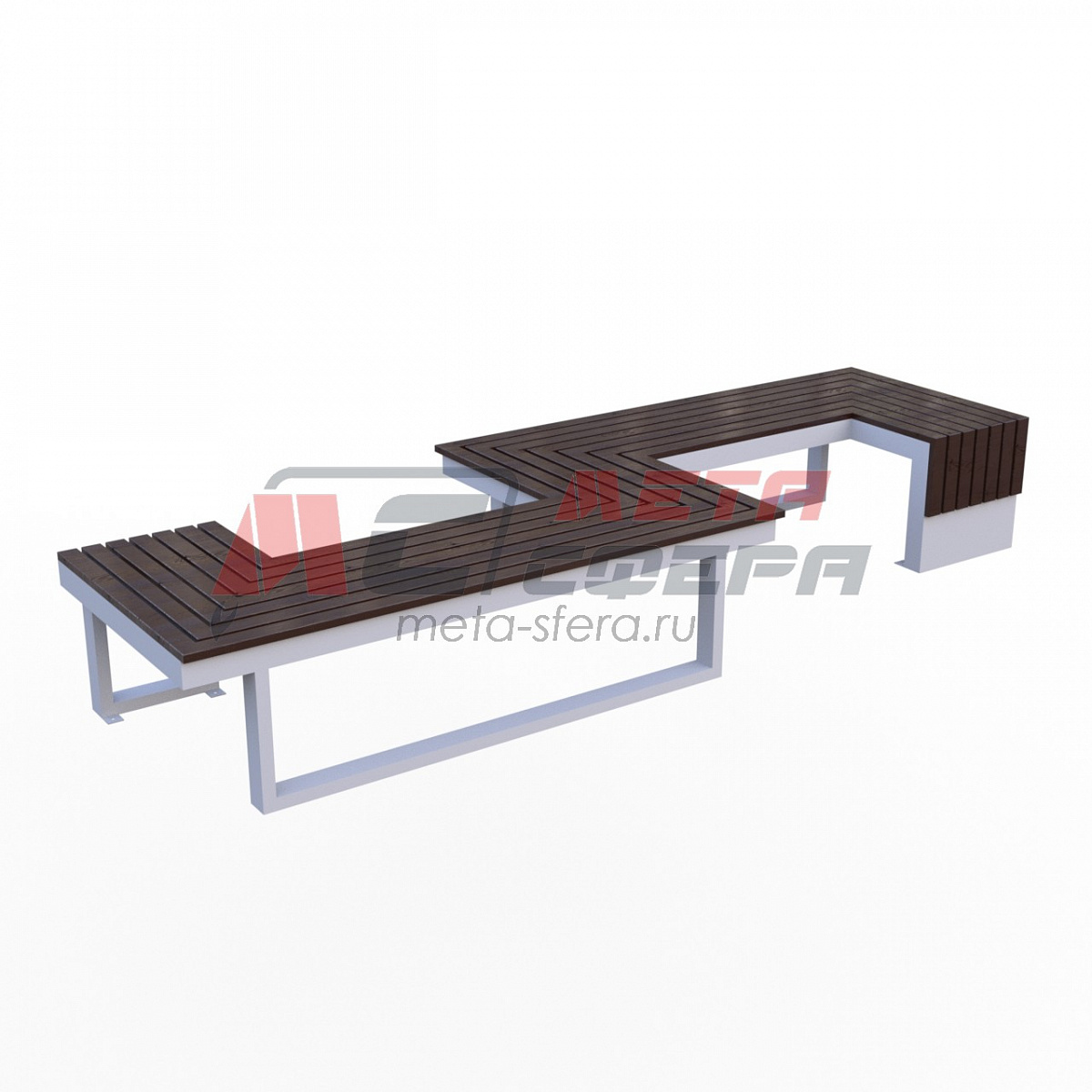 Скамейка Concrete Urban 1