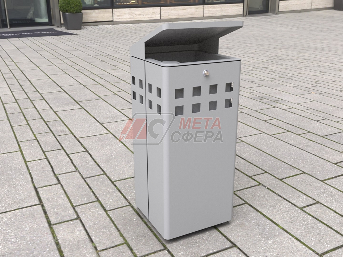 Урна LITTER BIN 1320 с крышкой