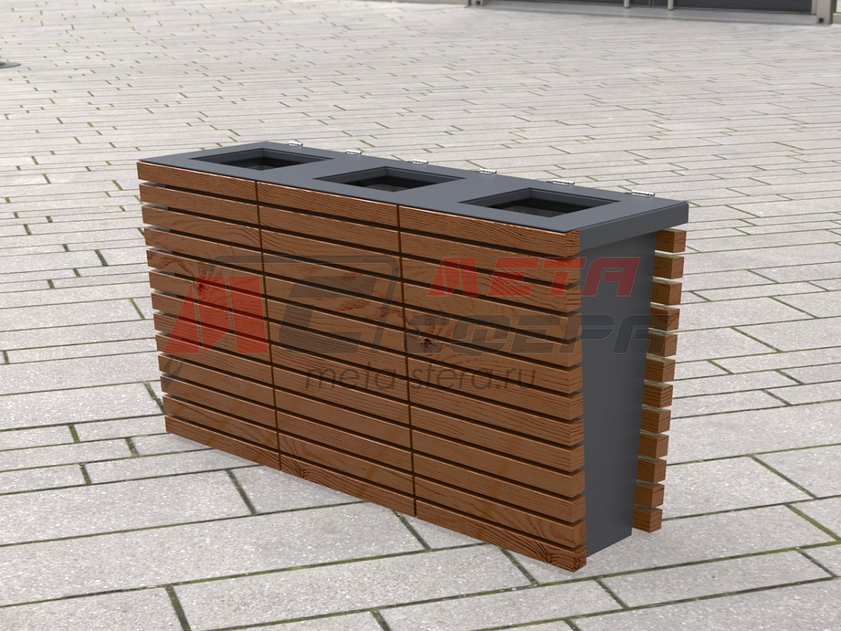 Урна Бьянка для раздельного сбора мусора