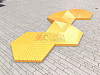 Лежак HEXAGON 01