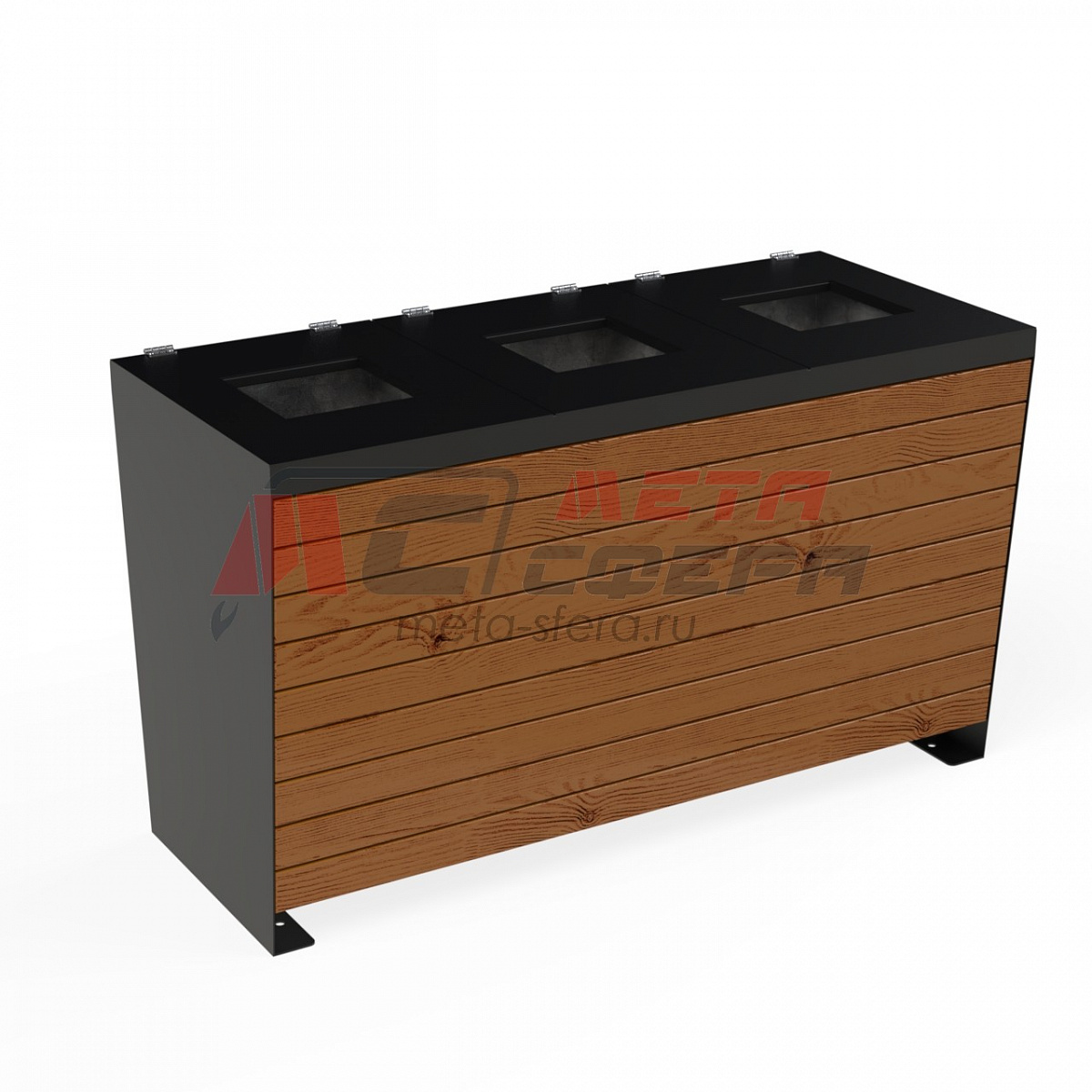 Урна Прага для раздельного сбора мусора