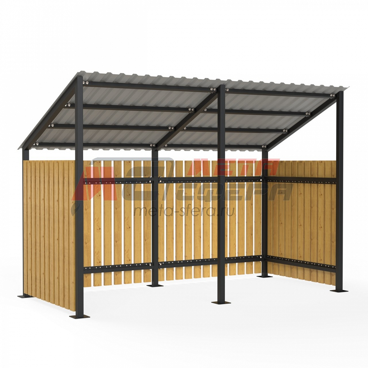 Контейнерная площадка Оникс на 2 контейнера